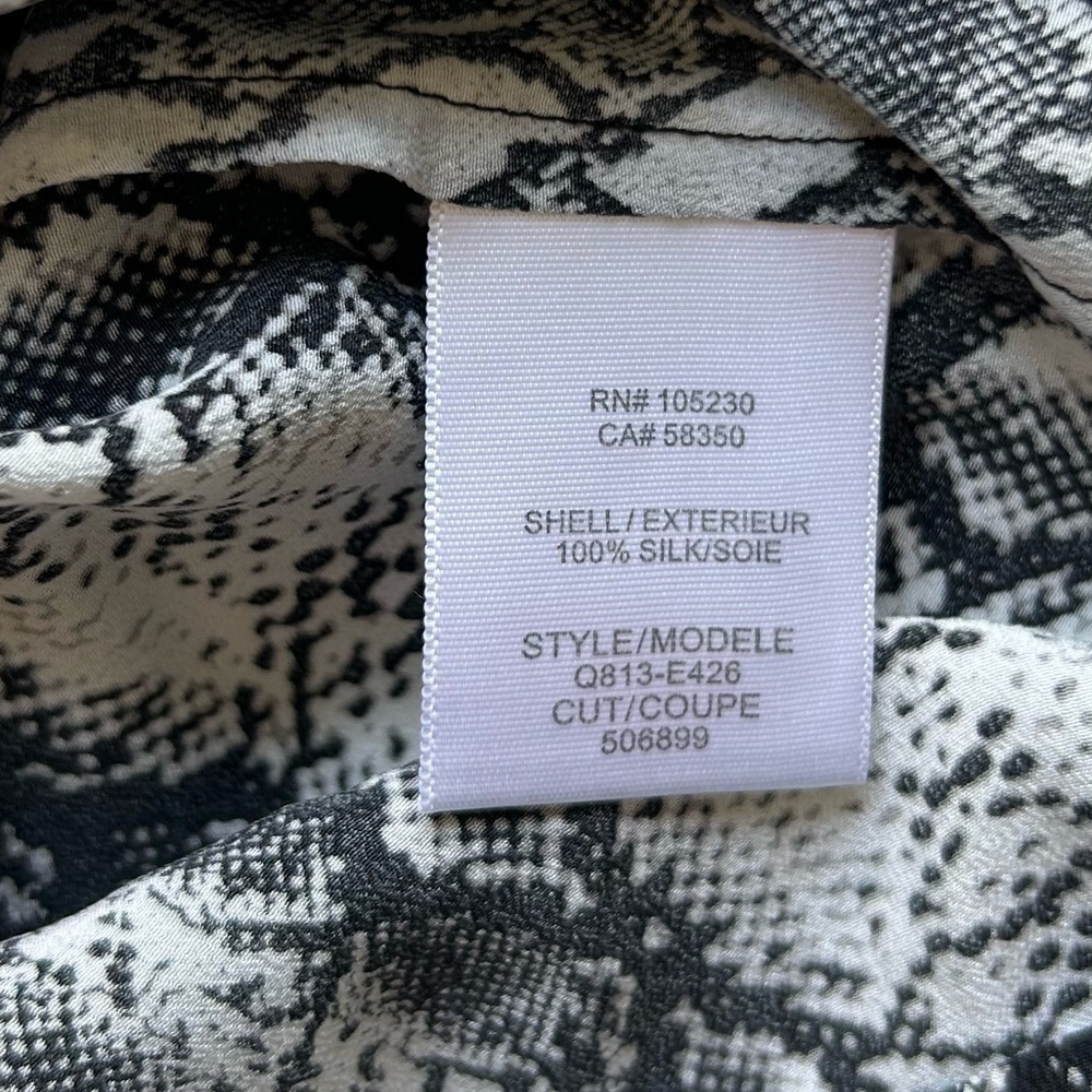 Equipment Silk Layla Python Printed Top Camisole … - image 5